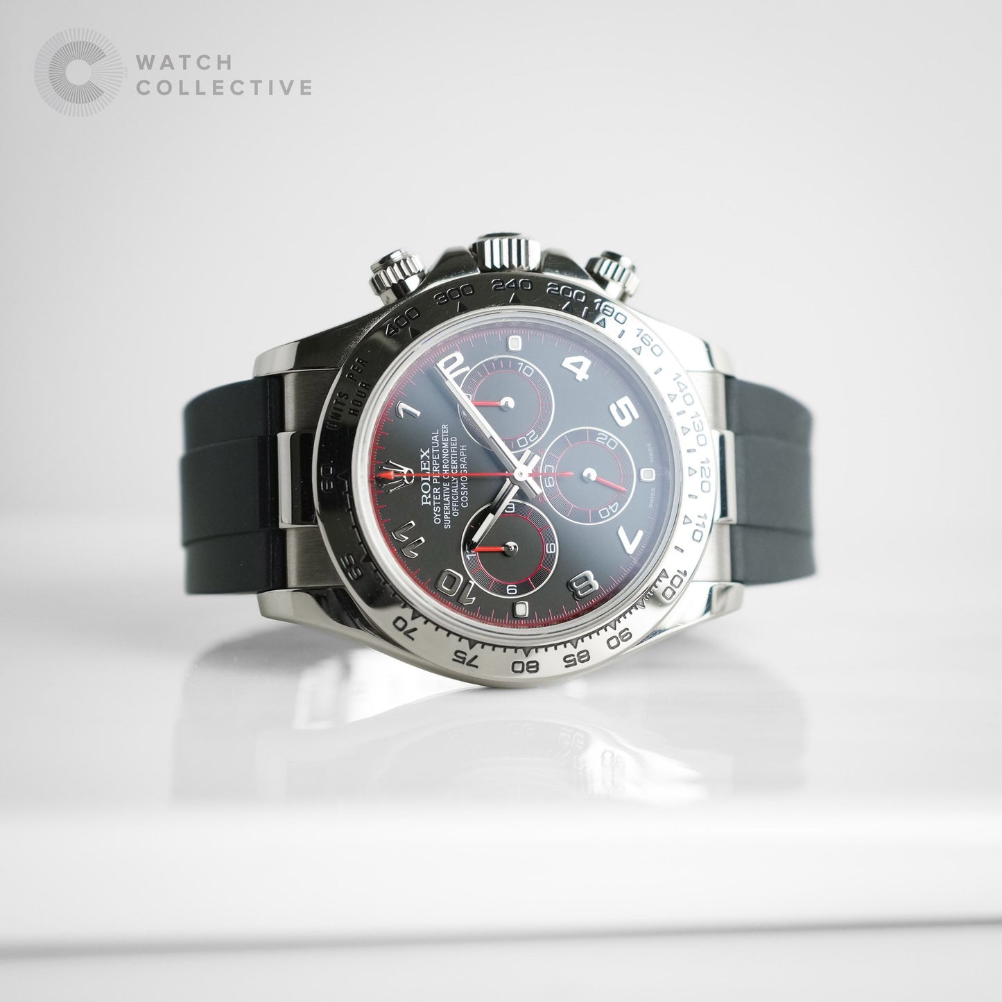 Rolex Cosmograph Daytona Spyder Black Dial 18k White Gold 40mm automatic 116519