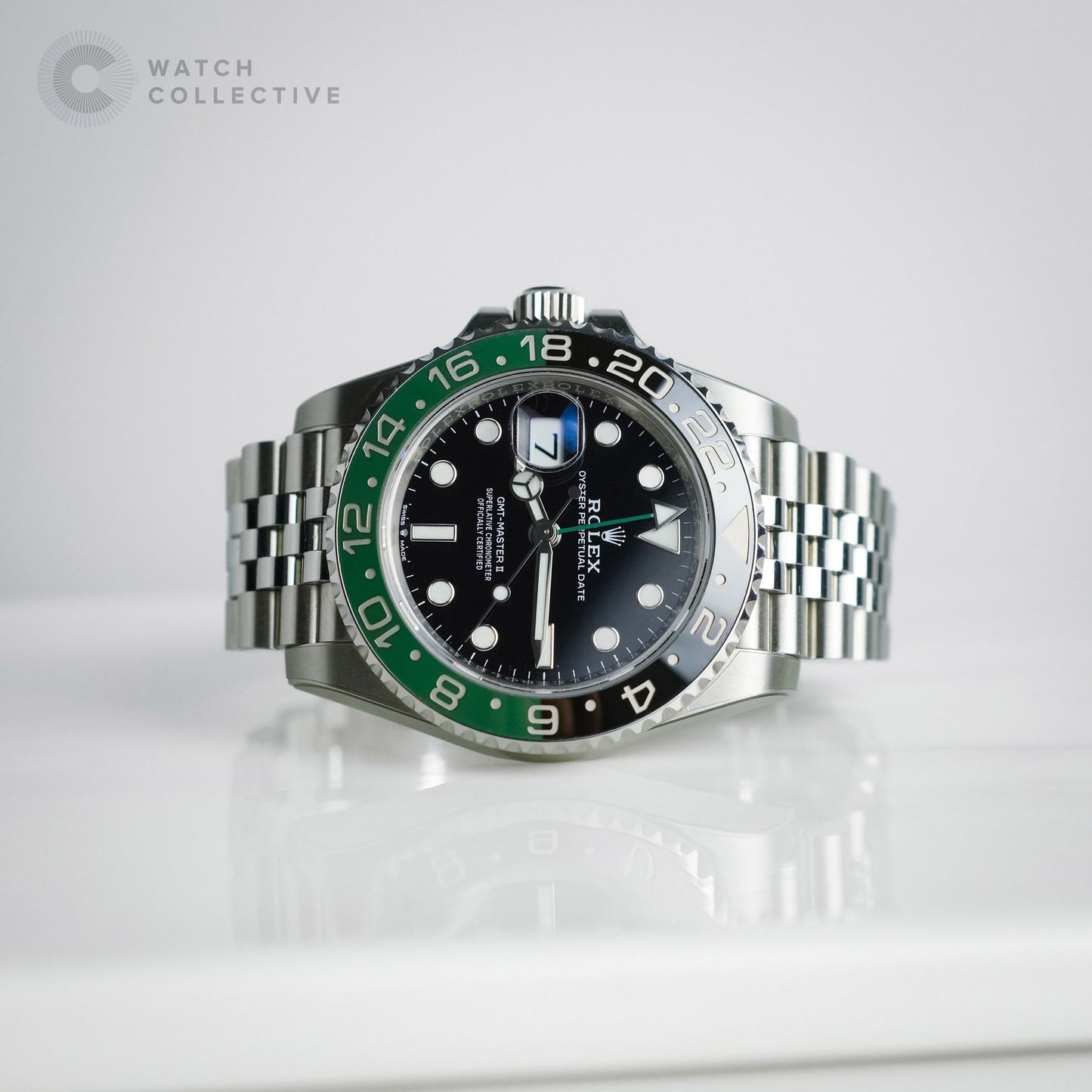 Rolex "SPRITE" GMT Master Ⅱ Stainless Steel Black dial 40mm 126720VTNR