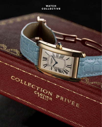 Cartier Americaine CPCP 1735B 18k Yellow Gold LM size
