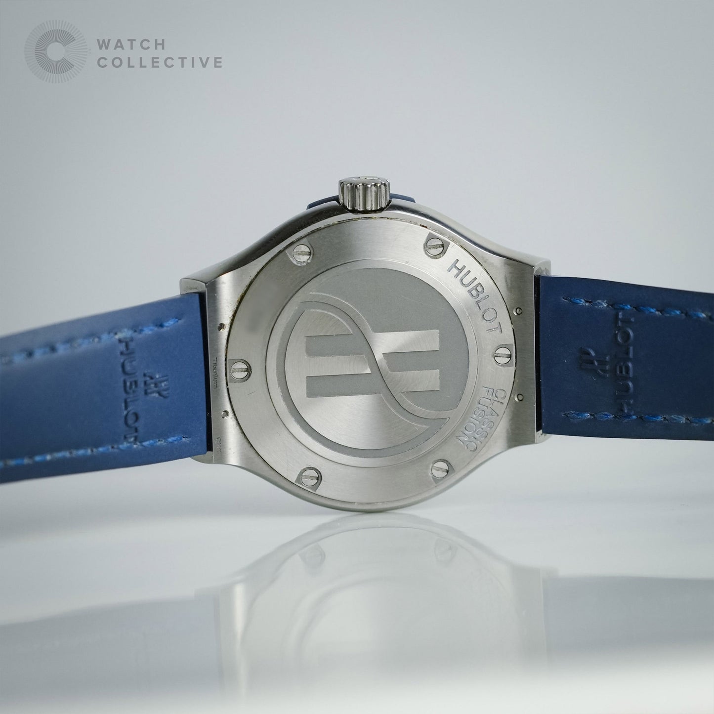 Hublot Classic Fusion Blue Dial Quartz 33mm 581.NX.7170.LR