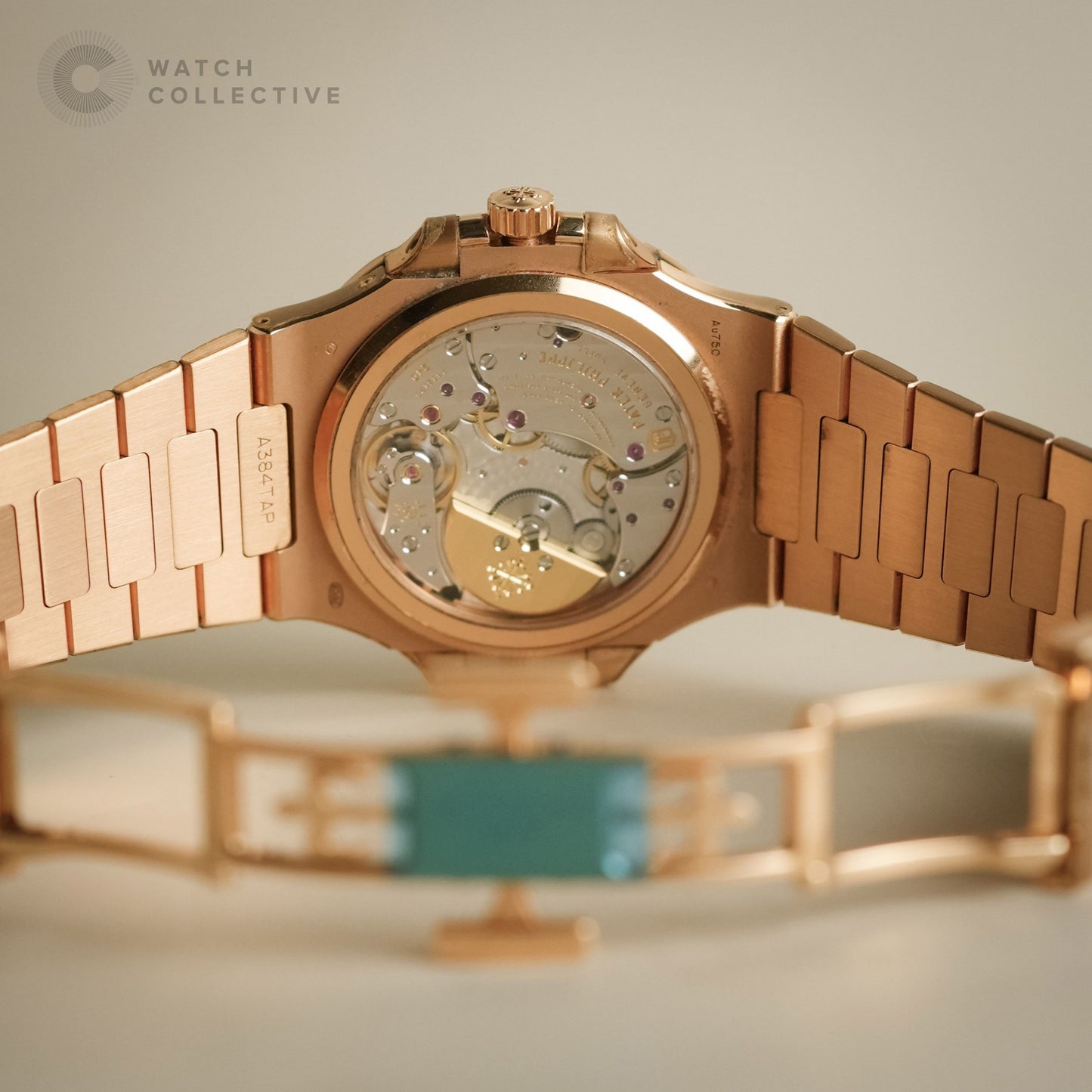 Patek Philippe Nautilus Moonphase Rose Gold Bracelet 40mm automatic 5712/1R