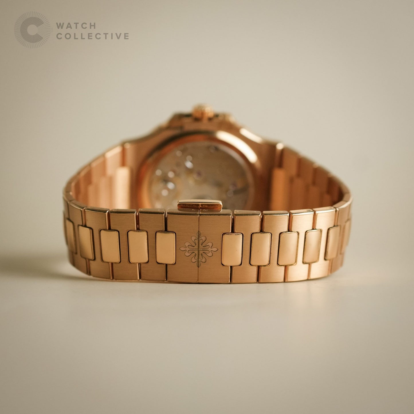 Patek Philippe Nautilus Moonphase Rose Gold Bracelet 40mm automatic 5712/1R
