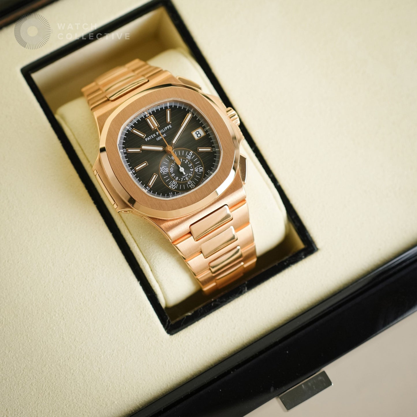 Patek Philippe Nautilus Rose Gold Chronograph 40mm automatic 5980/1R