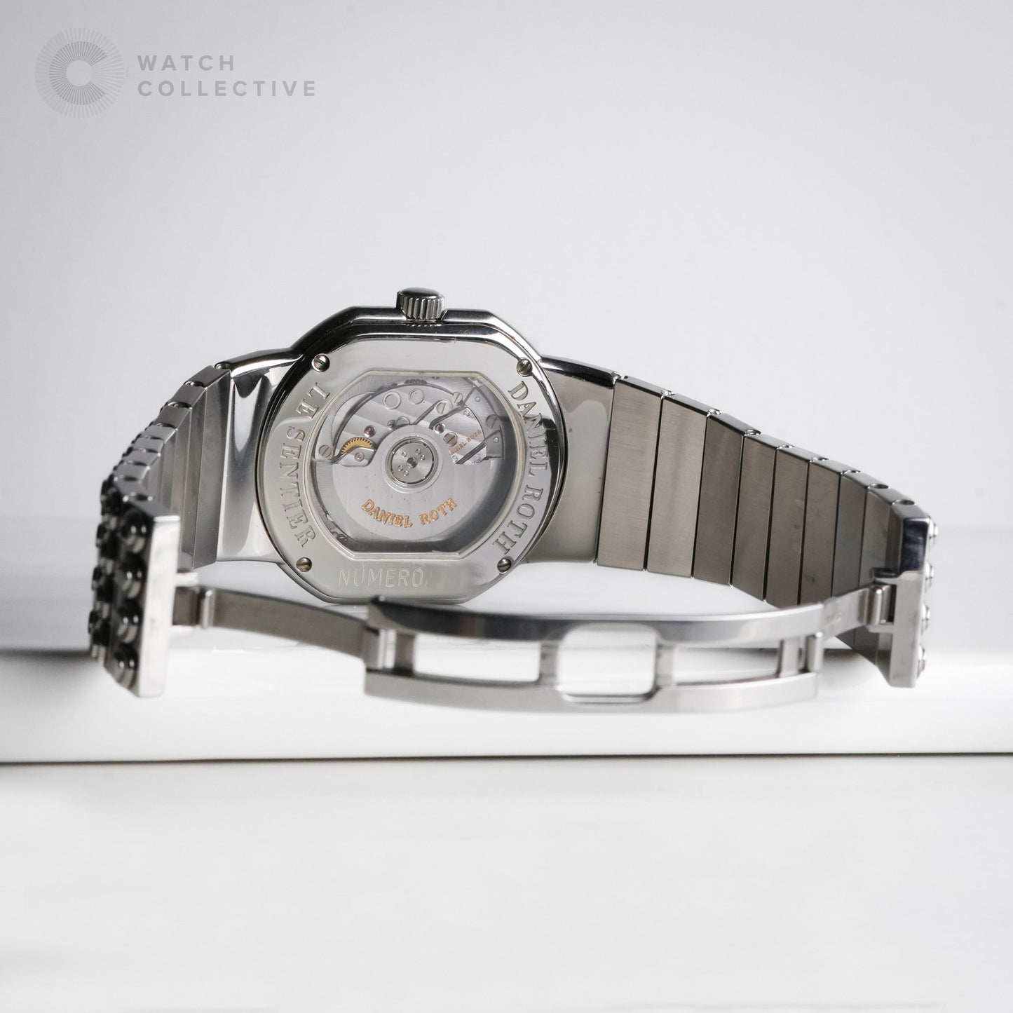 Daniel Roth Automatic Date Coral Stainless steel 32mm 177.J.10.506.B1.BD