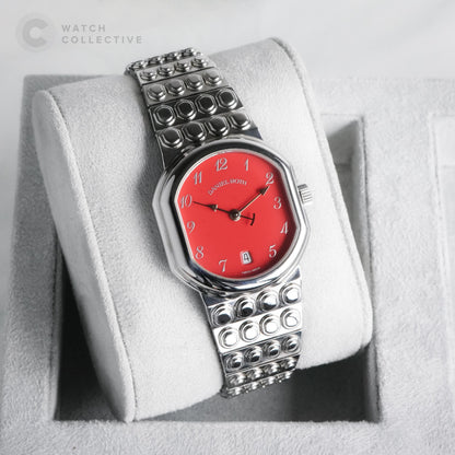 Daniel Roth Automatic Date Coral Stainless steel 32mm 177.J.10.506.B1.BD