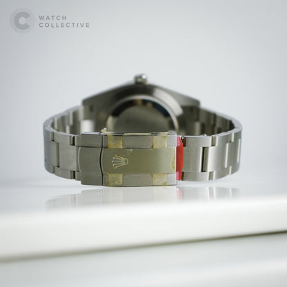 Rolex Oyster Perpetual Red dial stainless steel 41mm automatic 124300