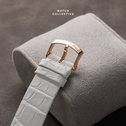 Piaget Altiplano White Dial 18k Rose Gold 38mm Manual G0A42110