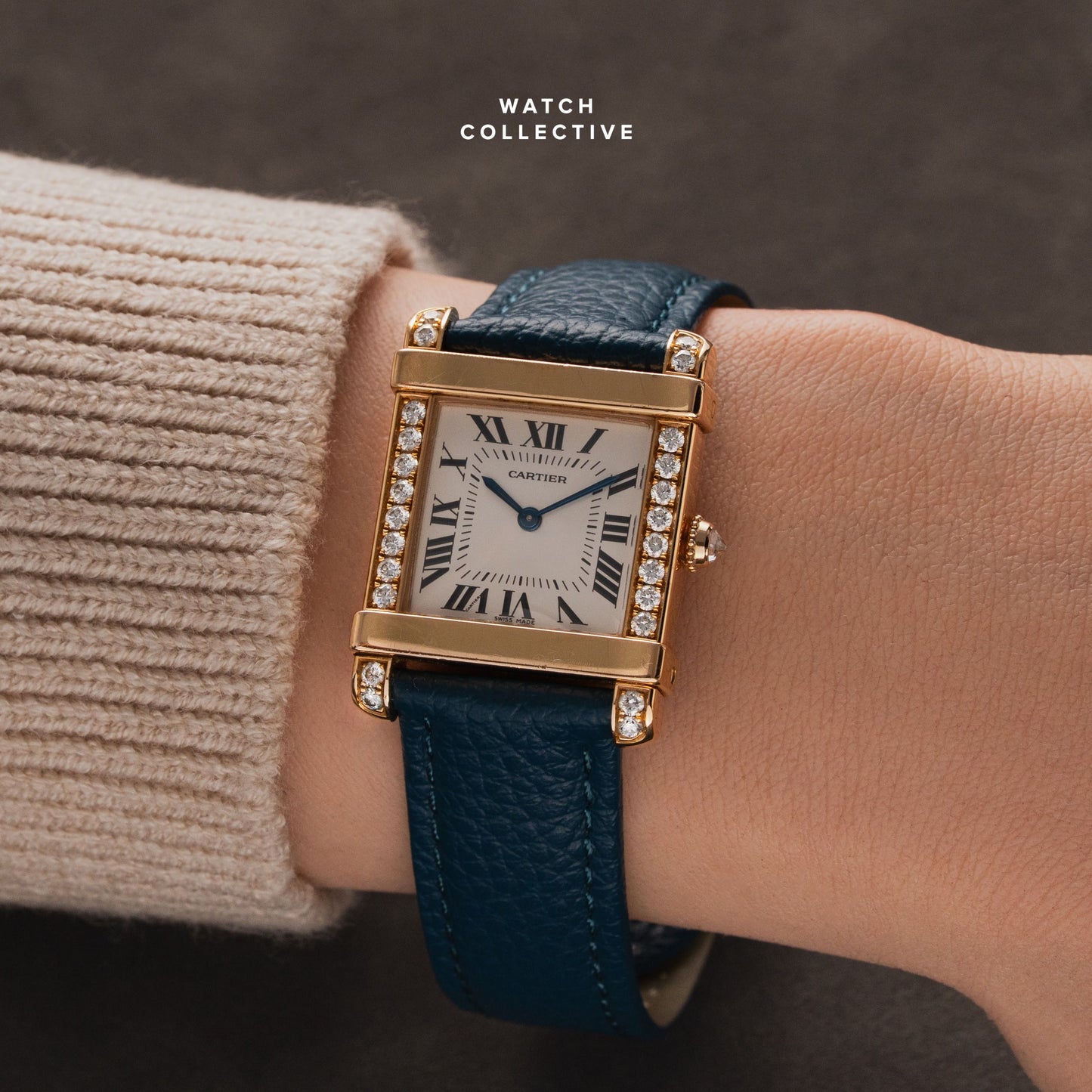 Cartier Tank Chinoise 18k Yellow Gold 23mm quartz 2686