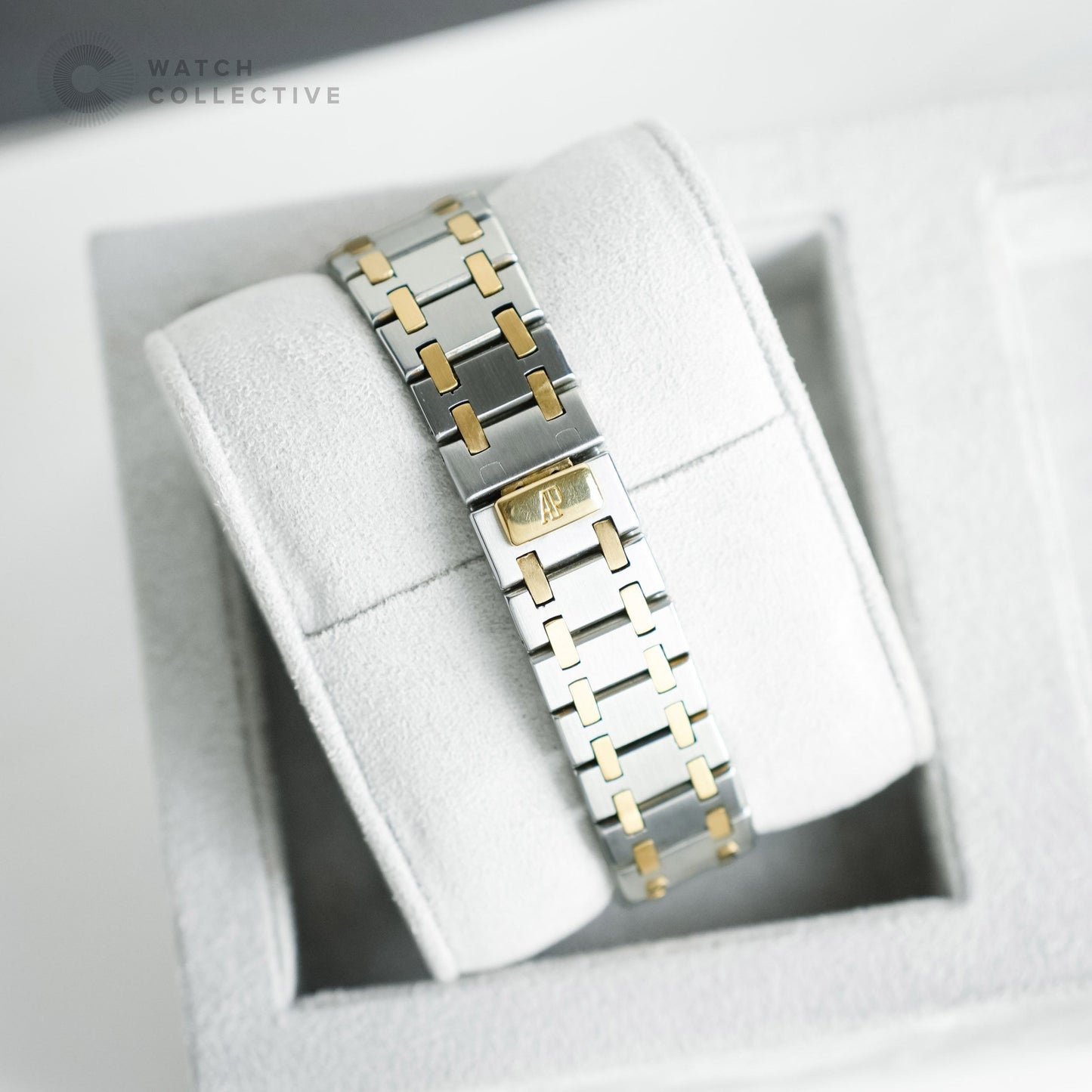 Audemars Piguet Royal Oak gold/steel 33mm quartz diamond dial 56303SA