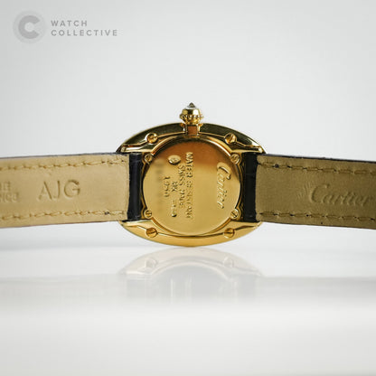 Cartier Baignoire Factory Diamonds 22mm Quartz 1950