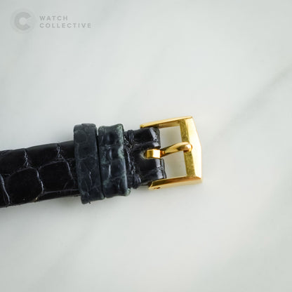 Patek Philippe Calatrava 18k Yellow Gold Diamond Bezel 25mm quartz 4820