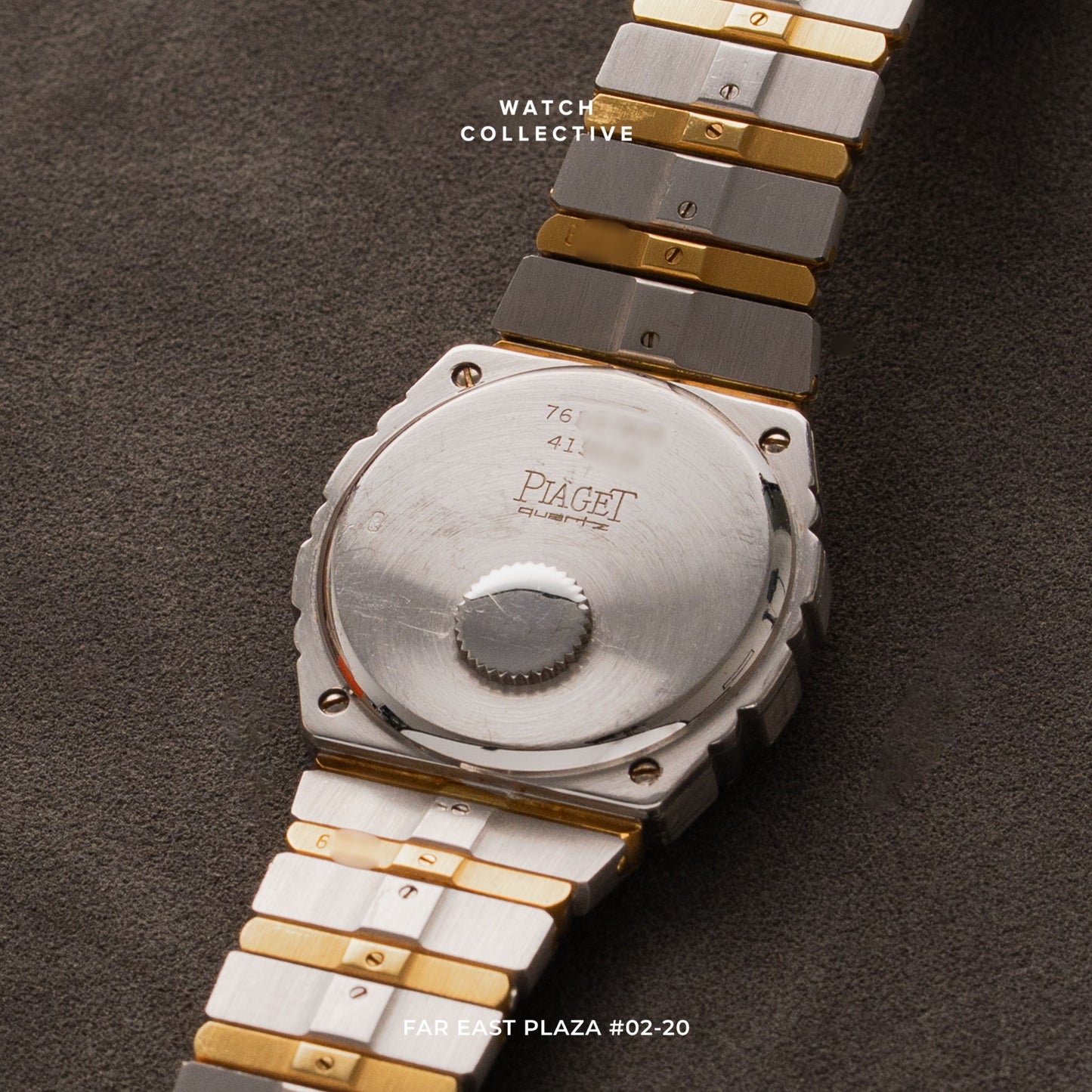 Piaget Polo 18k White gold and diamond 27mm quartz 761 C 725
