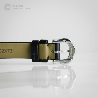 Cartier Mini Baignoire 18k White Gold Factory Set Diamonds 19mm Quartz 3098