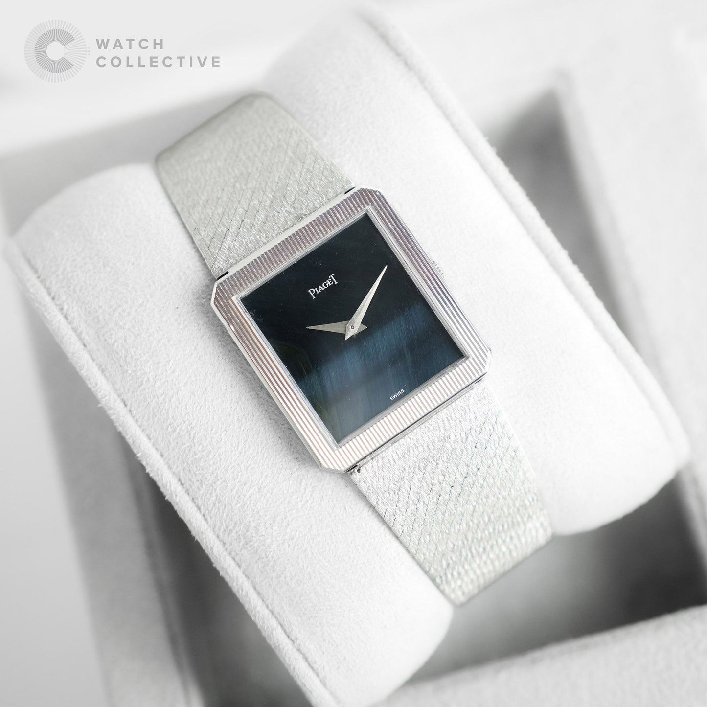 Piaget Protocol Falcon Eye 18k White Gold 25x28mm Manual 9154