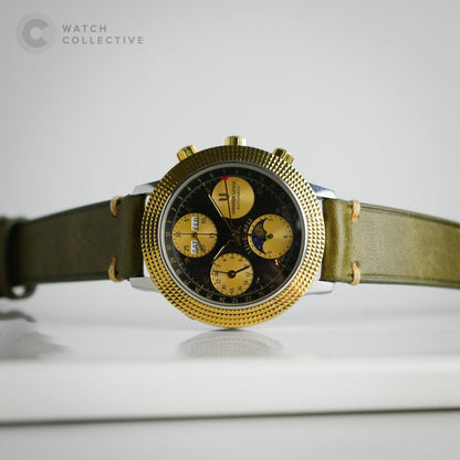 Universal Geneve Tri-Compax Gold/Steel 40mm Automatic 699.104