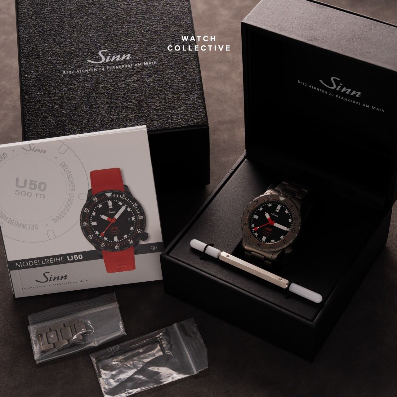 Sinn U50B TEGIMENT Black Dial 41mm Automatic 1050.030
