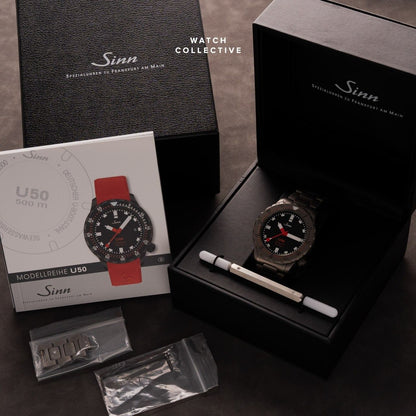 Sinn U50B TEGIMENT Black Dial 41mm Automatic 1050.030