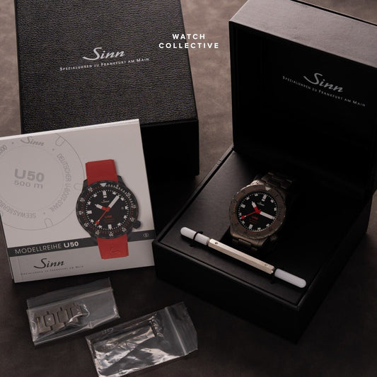 Sinn U50B TEGIMENT Black Dial 41mm Automatic 1050.030