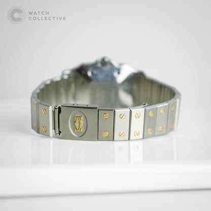 Cartier Santos Carree Two Tone Stainless Steel Automatic 2961