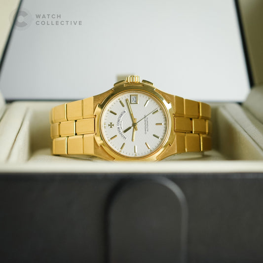 Vacheron Constantin Overseas 18k yellow gold 33mm automatic 42050
