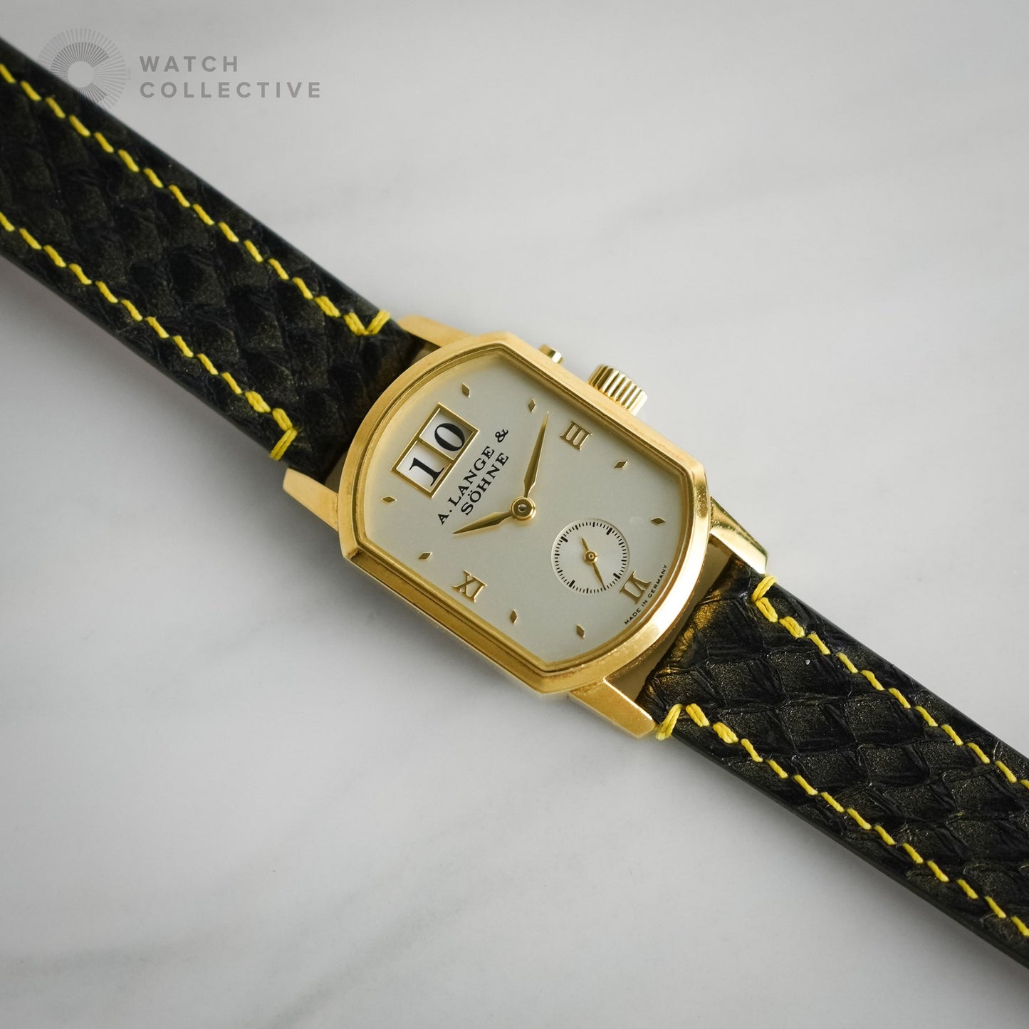A. Lange & Sohne Arkade 18k Yellow gold 22x36mm manual 103.021