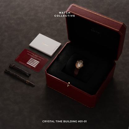 Cartier Mini Baignoire 18k Red Gold 20x25mm quartz W8000017
