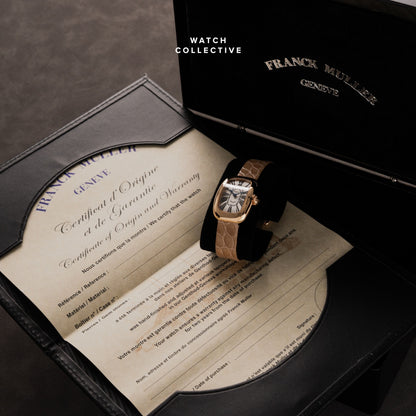 Franck Muller Galet 18k Rose Gold 22mm quartz 3002 P QZ R