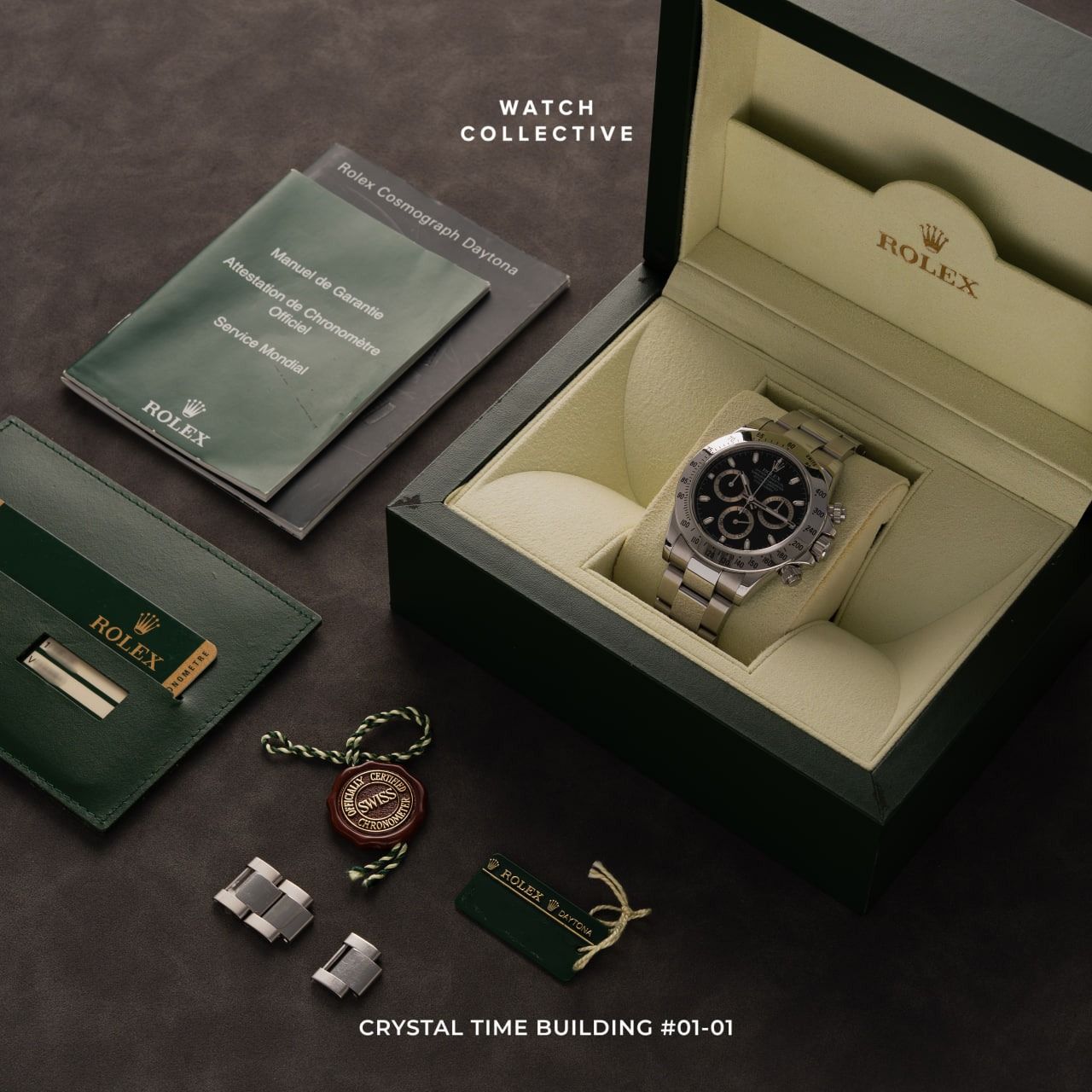 Rolex Daytona Stainless steel 40mm automatic 116520