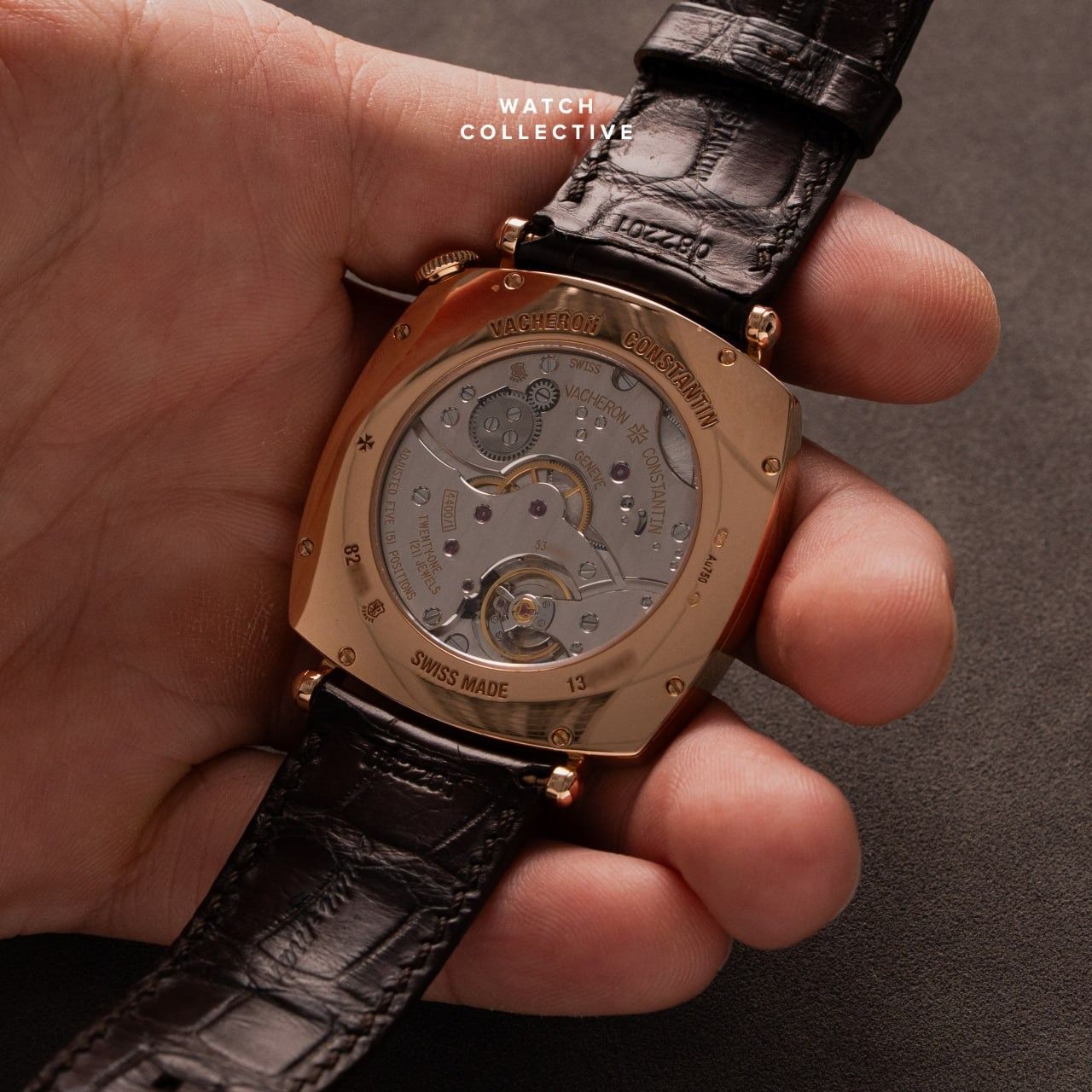 Vacheron Constantin Historiques American 18k Pink Gold 40mm manual X82R1316