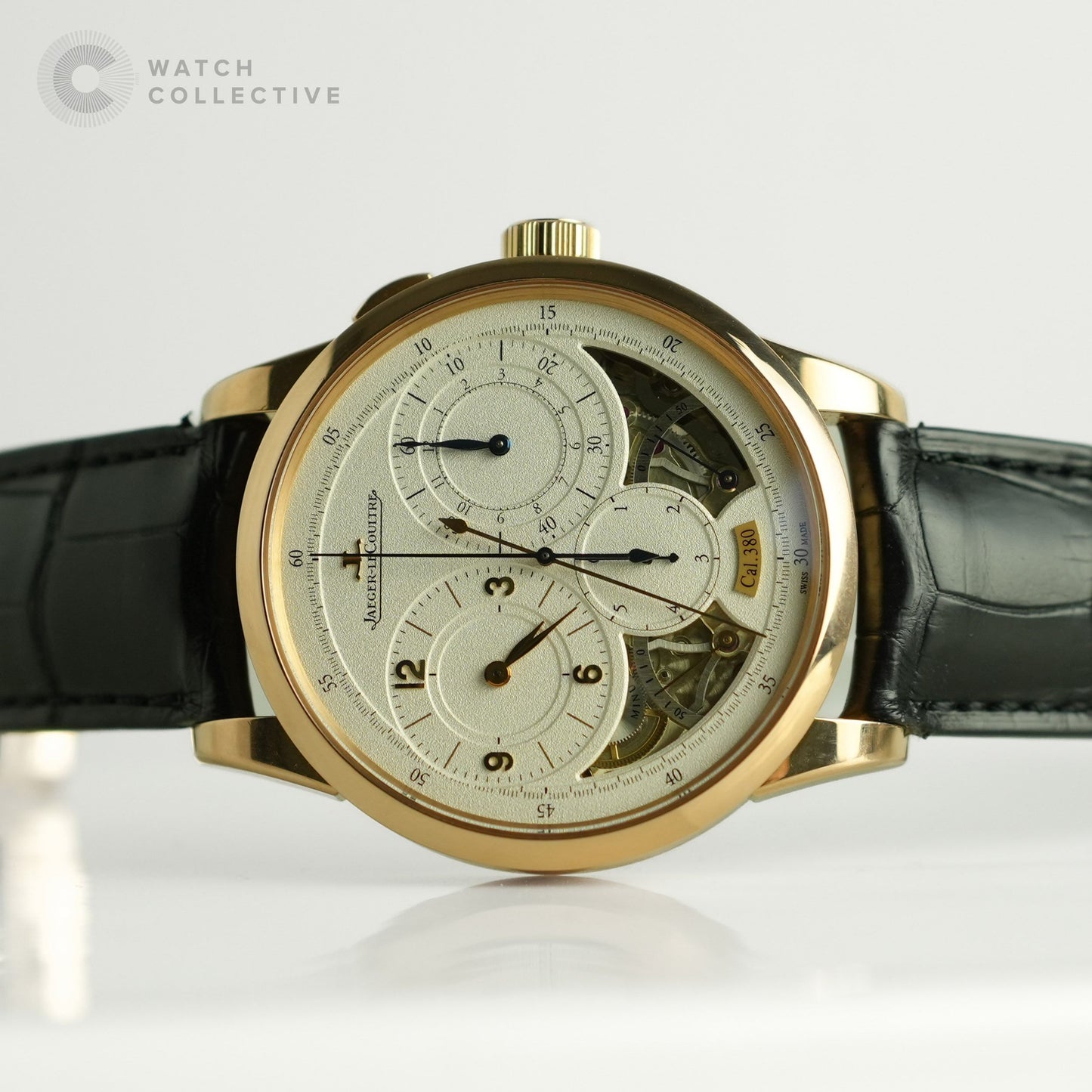 Jaeger-LeCoultre Duometre 18k Rose Gold manual 42mm Q6012521