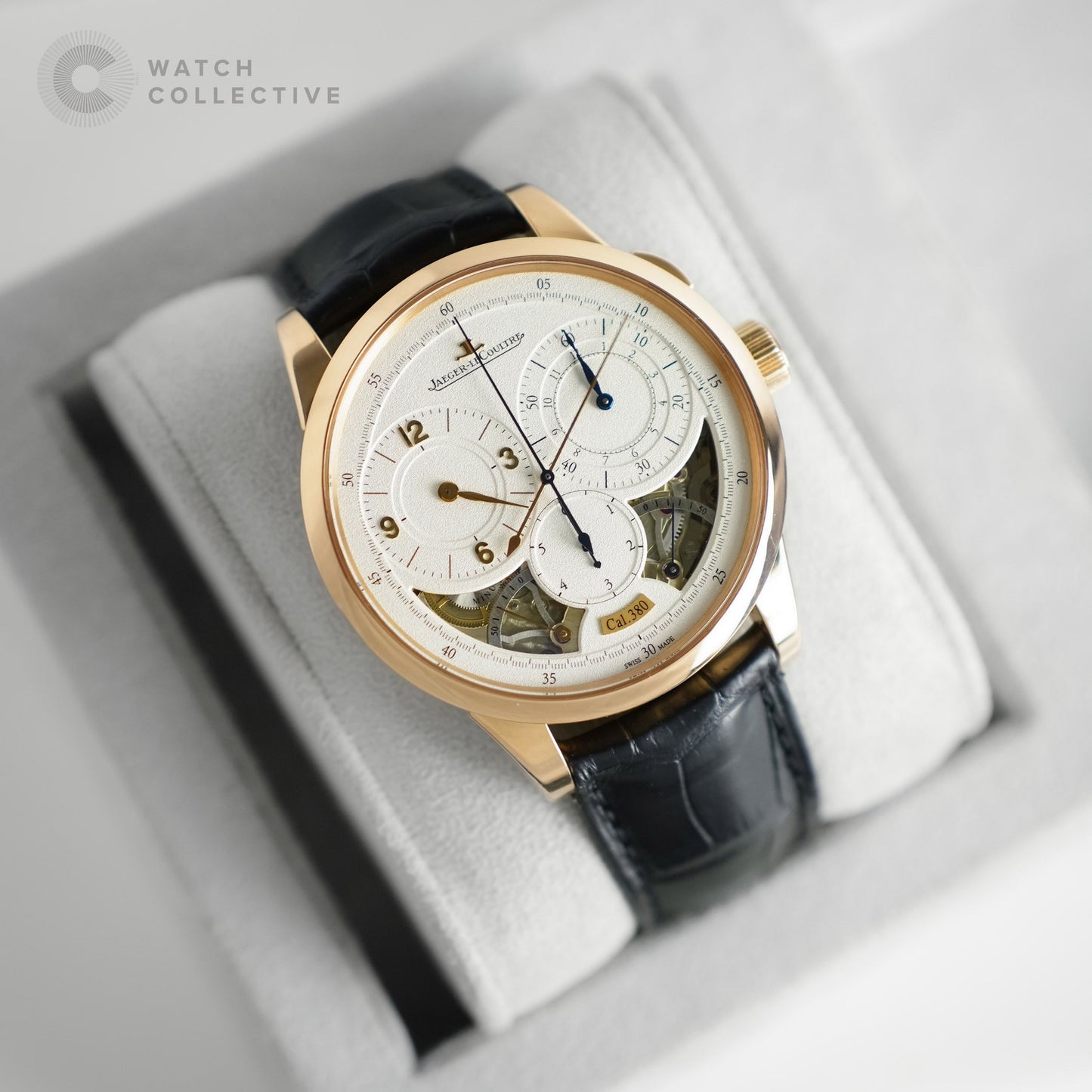 Jaeger-LeCoultre Duometre 18k Rose Gold manual 42mm Q6012521