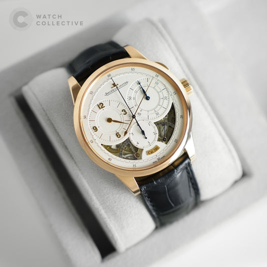 Jaeger-LeCoultre Duometre 18k Rose Gold manual 42mm Q6012521