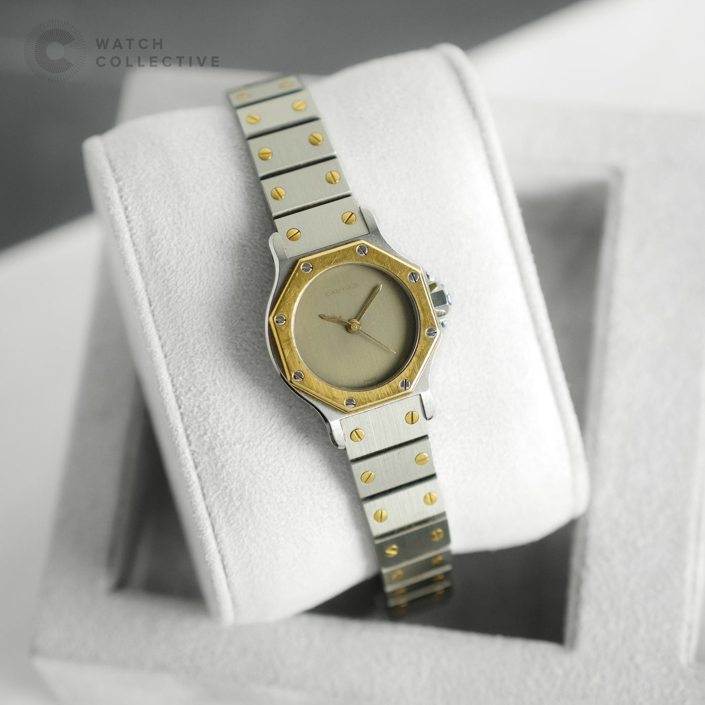 Cartier Santos Octagon Ghost Two Tone Stainless steel 25mm automatic 0907