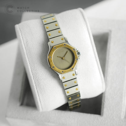 Cartier Santos Octagon Ghost Two Tone Stainless steel 25mm automatic 0907