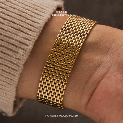 Cartier Tank Louis 18k Yellow Gold Bracelet 23mm manual winding 78086