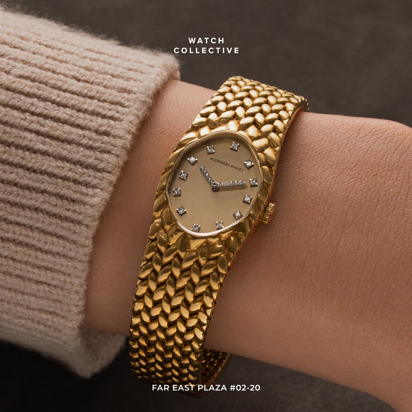 Audemars Piguet Cobra 18k Yellow Gold 20mm manual