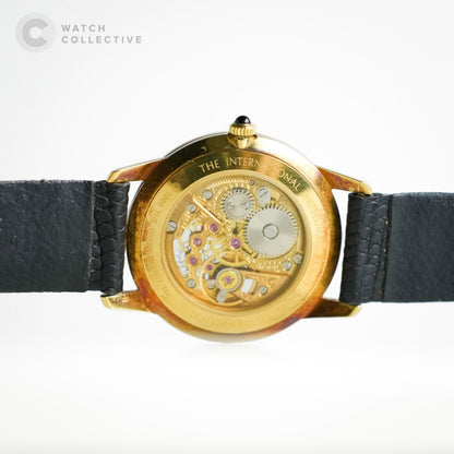Universal Geneve 18k yellow gold skeleton 30mm manual 06532