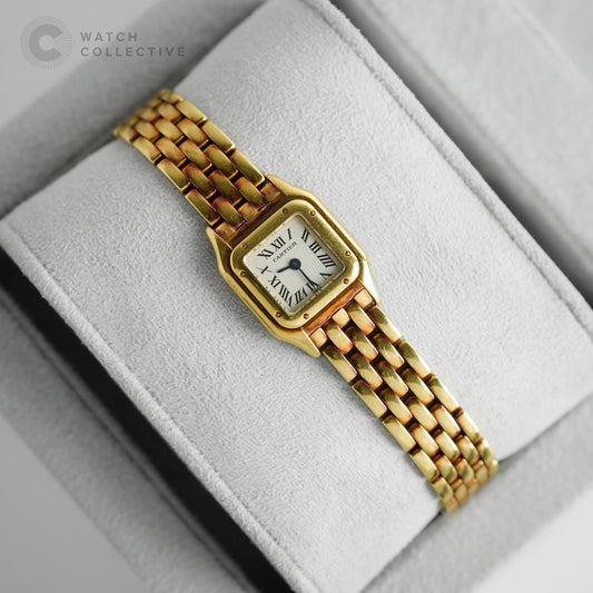 Cartier Mini Panthere 18k yellow gold quartz 17mm 11301