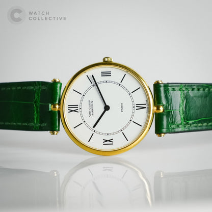 Van Cleef & Arpels 18k Yellow Gold 30mm quartz 18101