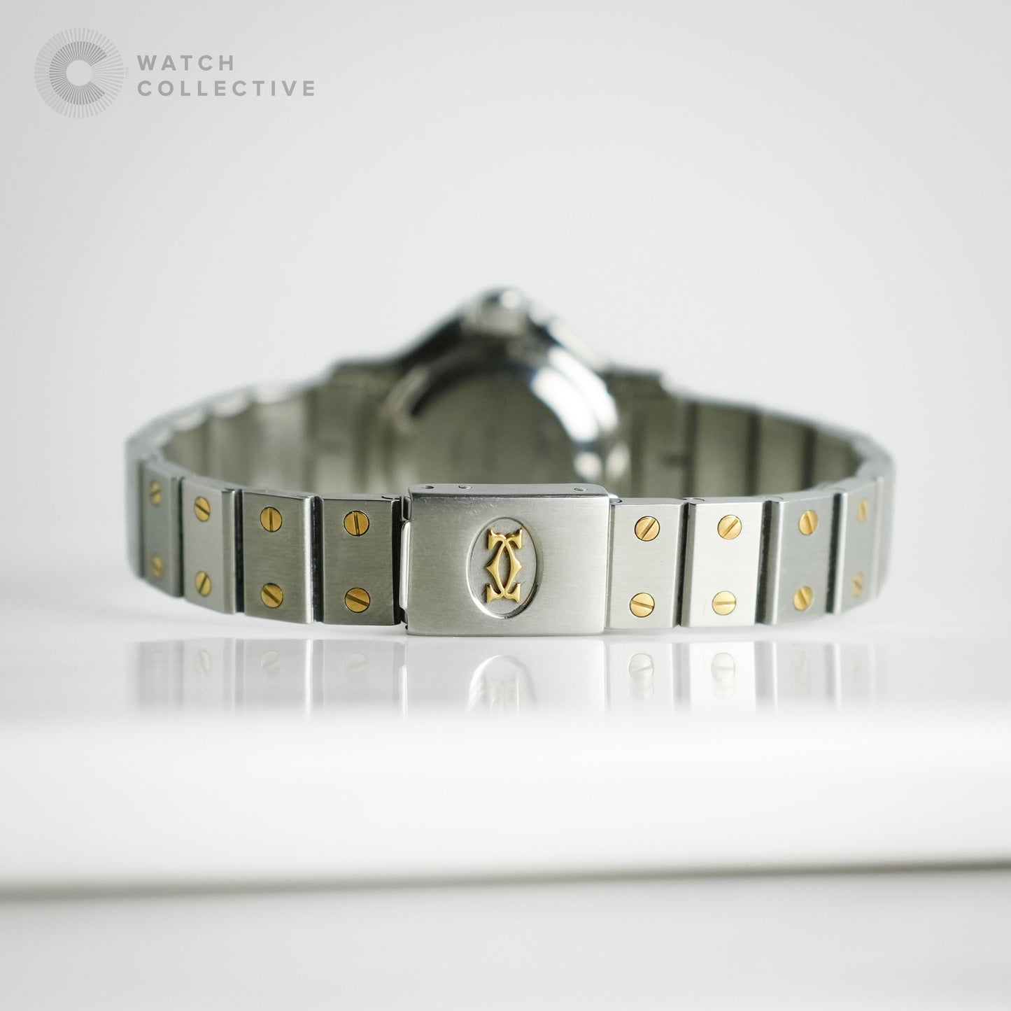Cartier Santos Octagon Two Tone Gold/Steel 25mm automatic 0907