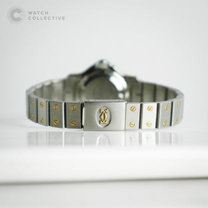 Cartier Santos Octagon Two Tone Gold/Steel 25mm automatic 0907