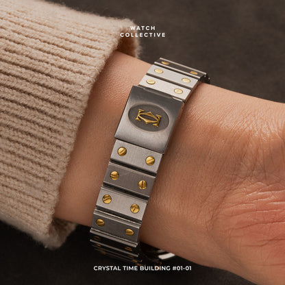 Cartier Santos Ronde Gold/Steel 32mm quartz 8191