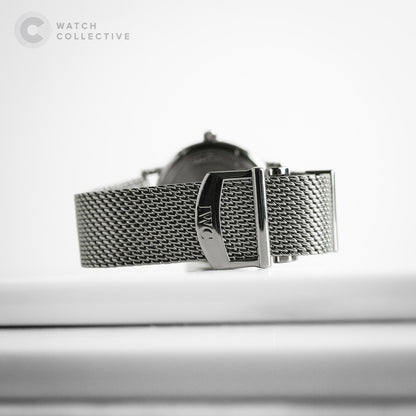 IWC Portofino Black Dial Automatic With Date & Mesh Bracelet