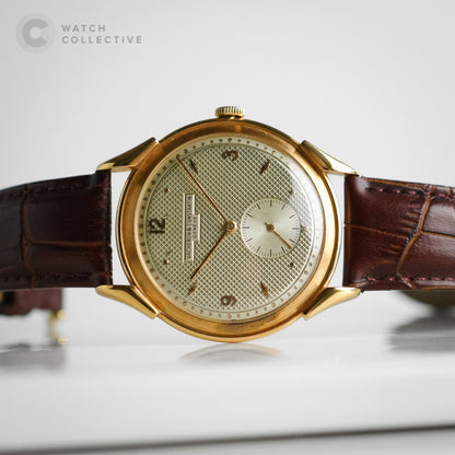 Vacheron Constantin Vintage Guilloche dial 18k rose gold 37mm automatic 4537