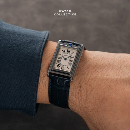 Cartier Tank Basculante Stainless Steel 25mm Manual 2390