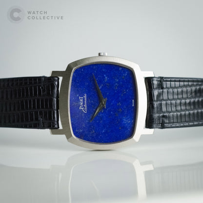 Piaget Lapis Lazuli 18k White Gold 34mm Automatic 12731