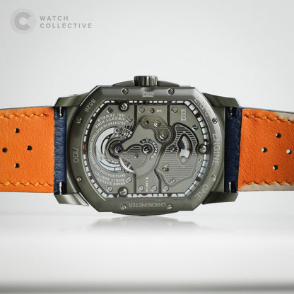 🔥LIMITED TOURBILLON🔥 Chopard L.U.C Engine One skeleton titanium manual winding 36x47mm 168526