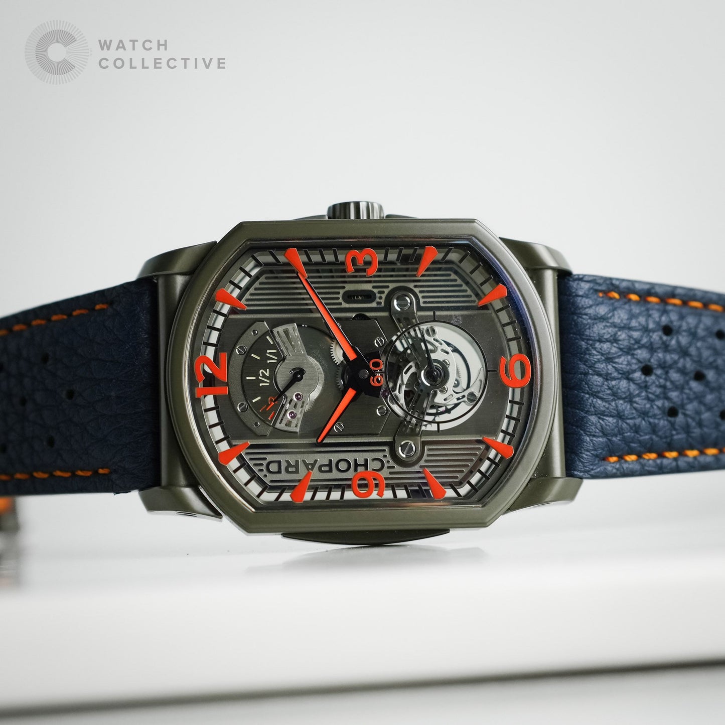 🔥LIMITED TOURBILLON🔥 Chopard L.U.C Engine One skeleton titanium manual winding 36x47mm 168526