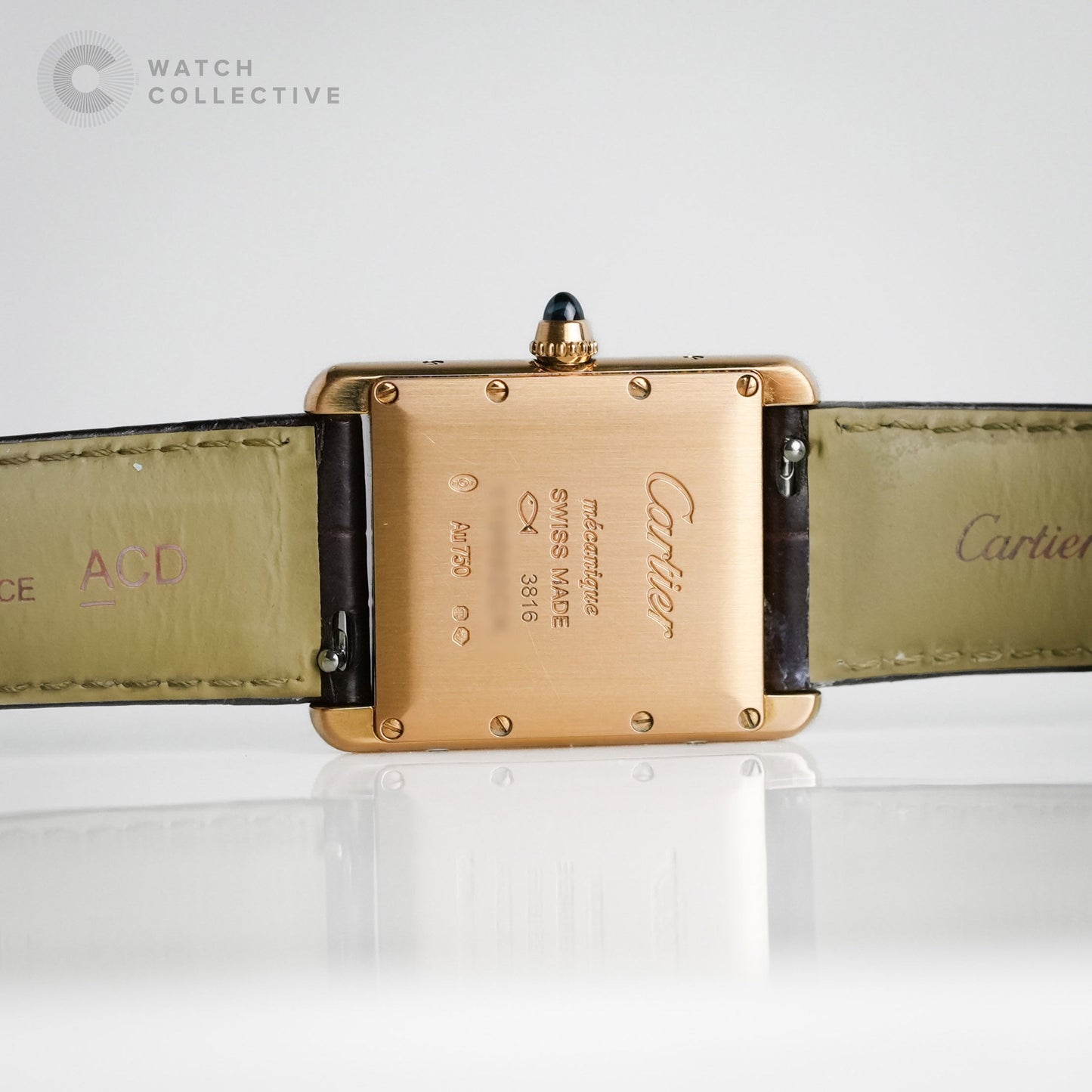 Cartier Tank Louis 18k Rose Gold 25.5mm Manual WGTA0011