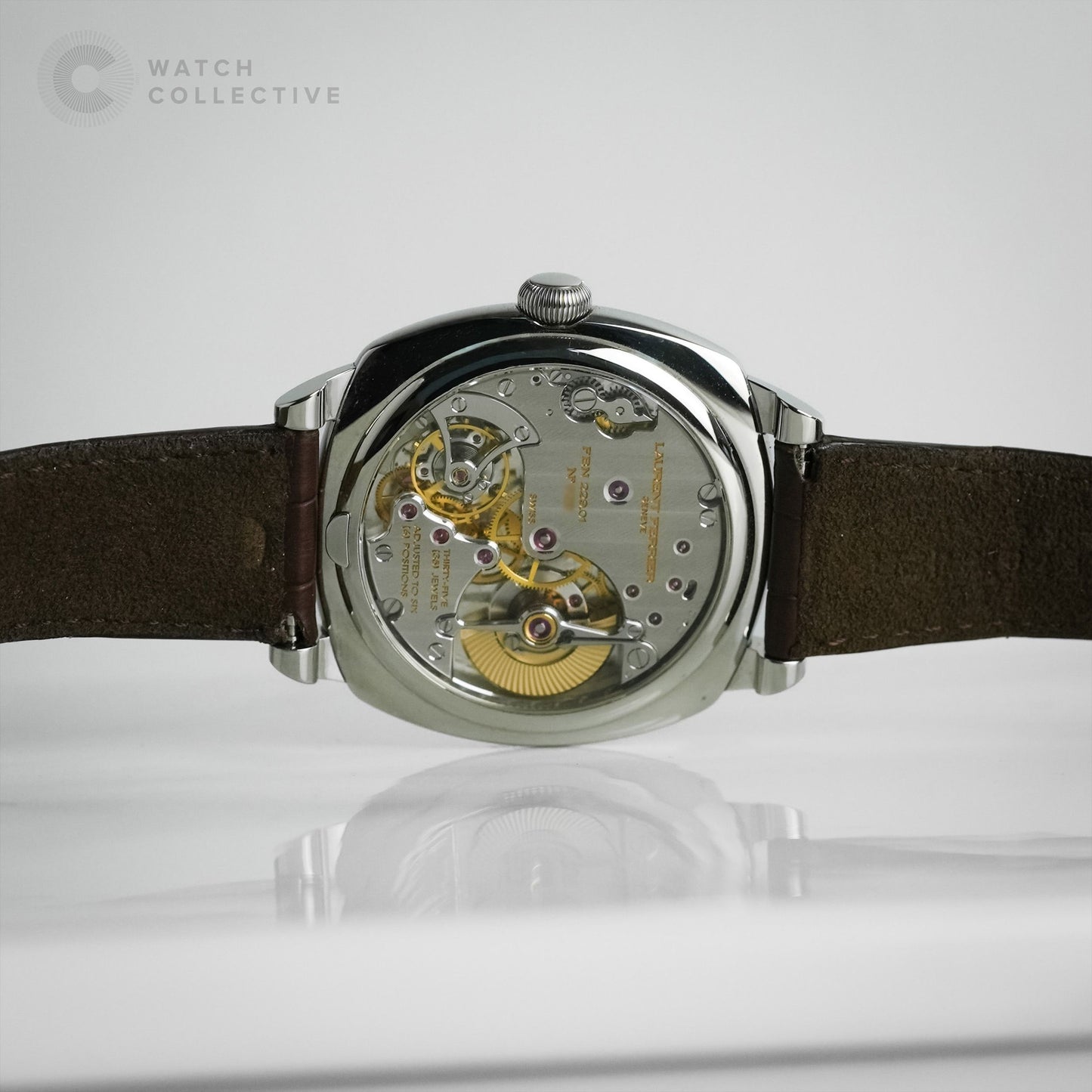 Laurent Ferrier Galet Square Stainless Steel 41mm automatic FBN229.01